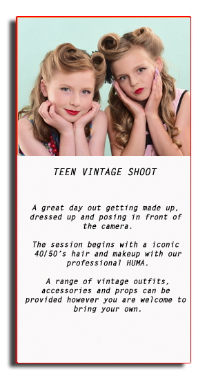 Teen vintage photo